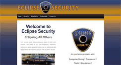 Desktop Screenshot of eclipse-security-service.com